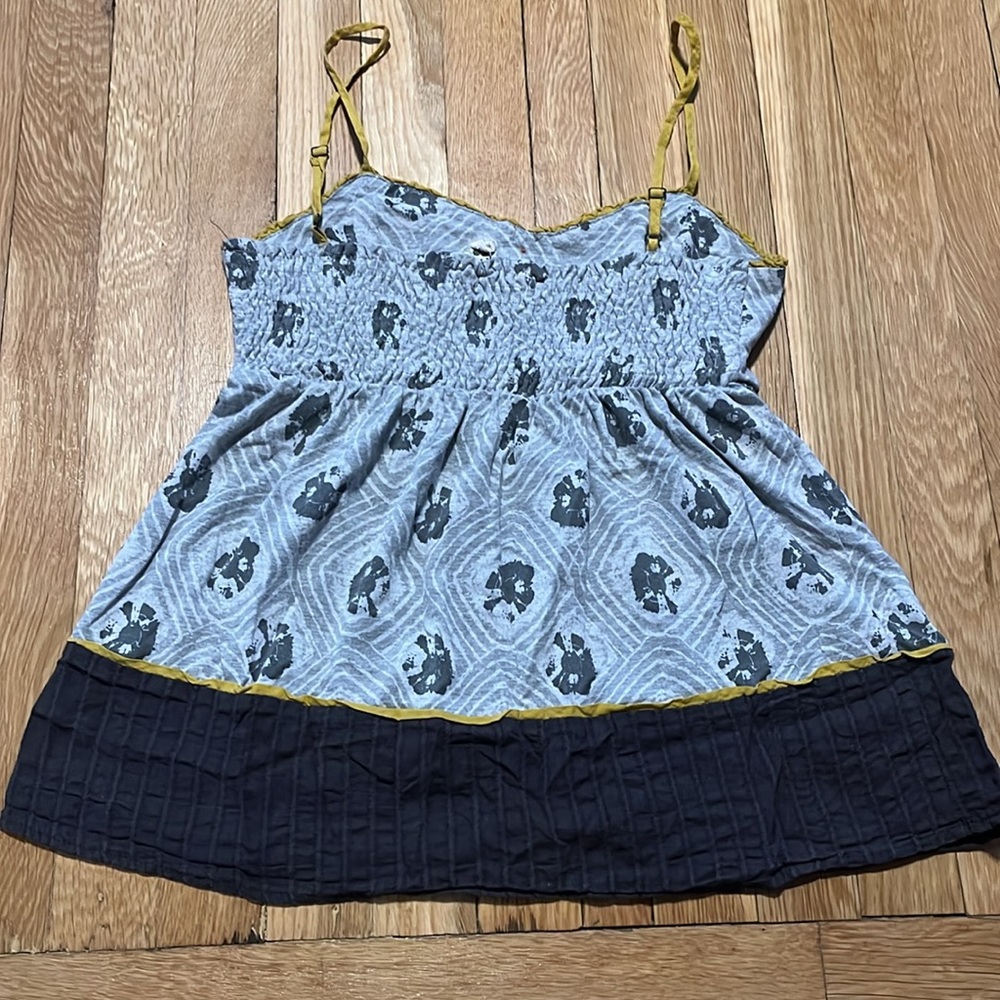 Patterned Spaghetti Strap Tank Top - image 5